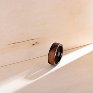 Anniversary Wooden Ring Custom Wooden Ring Mens wooden rings for men GSP09-01K-6