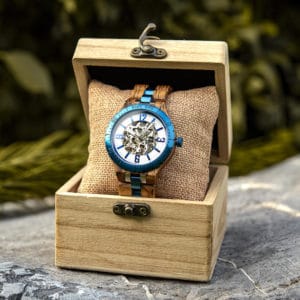 Automatic Mechanical Movement Wooden Watches Q29-3-8