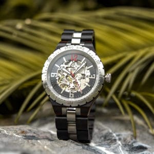 Automatic Mechanical Movement Wooden Watches Q29-6