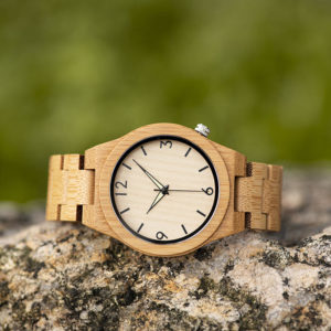 Bamboo Wooden Watches Handmade Natural Bamboo Wooden Strap Japanese Movement Unique and Lightweight D27-1-1