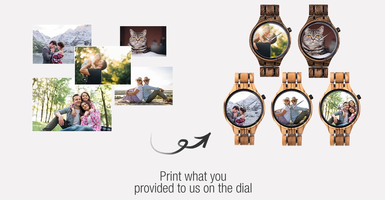 bobo bird personalized photo watches
