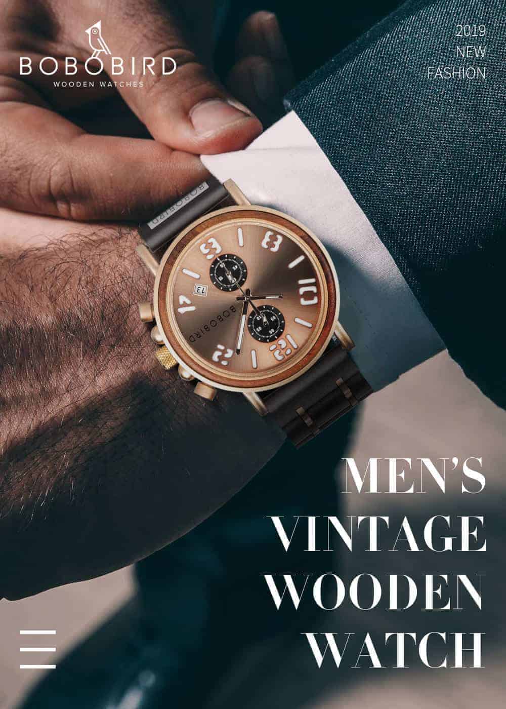 wooden watches for men