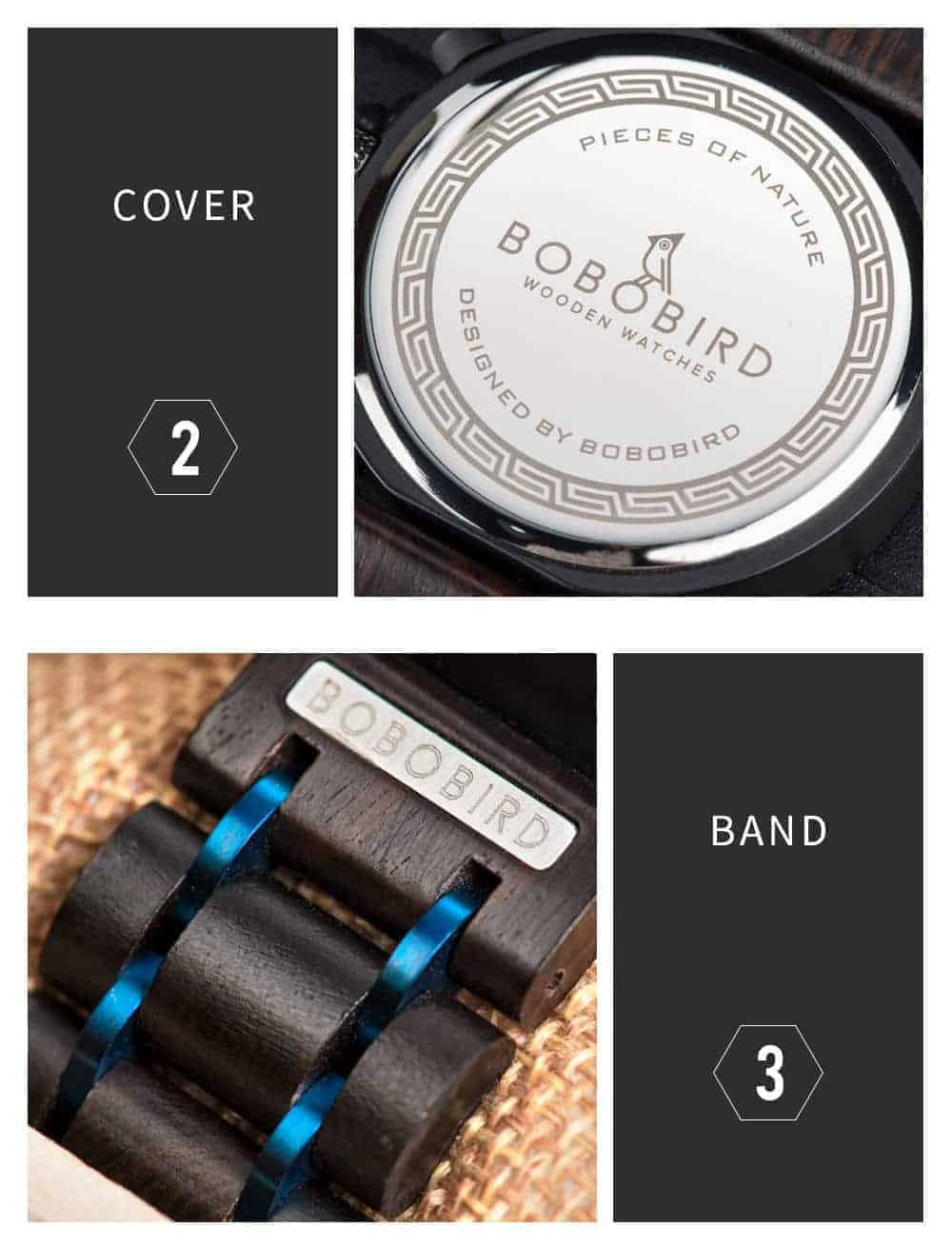 BOBO BIRD Wooden Watches S26 Series Product Details 9