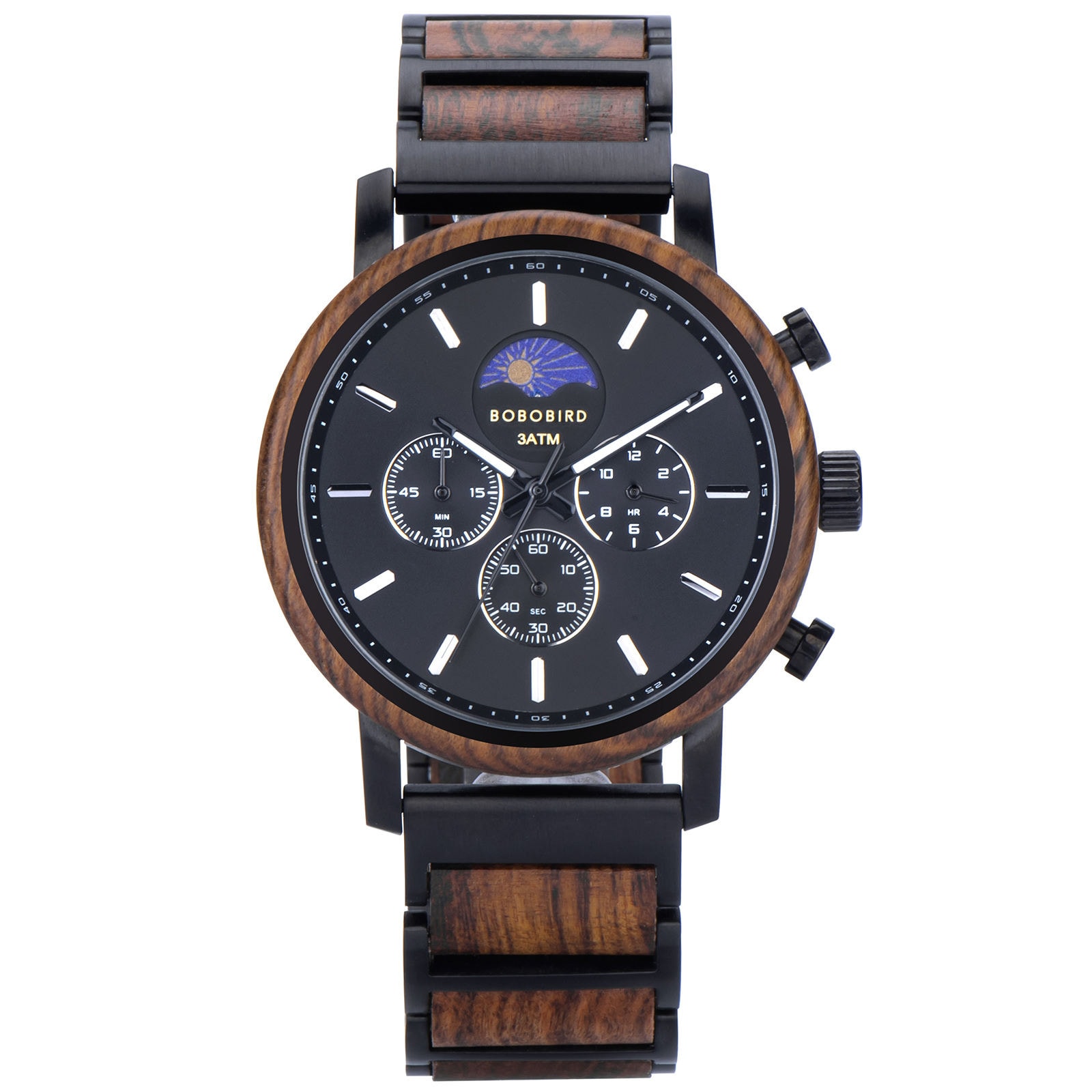 Classic Chronograph Moonphase Watch