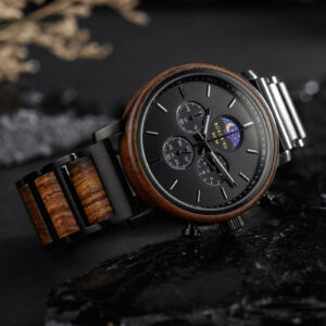 Classic Chronograph Moonphase Tigerwood Black_10