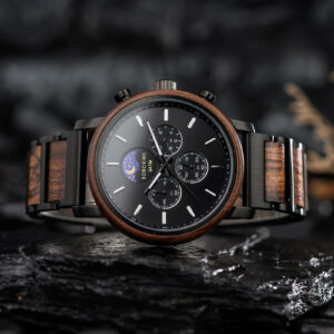 Classic Chronograph Moonphase Tigerwood Black_12