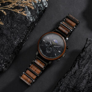 Classic Chronograph Moonphase Tigerwood Black_6