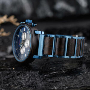 Classic Chronograph Moonphase Watch Ebony Blue_12