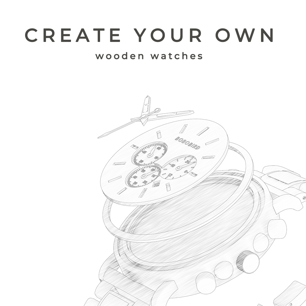 Classic Create Your Own Wood Watch
