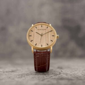 Classic Wood Watch Maple Gold GT058-4A_12