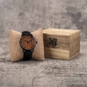 Classic Wooden Watch Rosewood Black GT058-2A_21