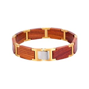 Colored Wooden Watches + Sunglasses + Wooden Bracelet Gift Box Set_6