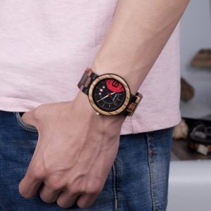 Colorful wooden watch Q13-2-jpg