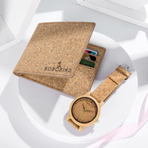Cork wallet & Cork watch sets_2