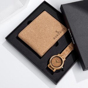Cork wallet & Cork watch sets