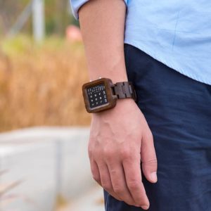 Digit Displayed wooden Watches by BOBO BIRD T04-1-6