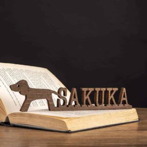 Dog Name Sign Pet Name Sign Dog Mom Gift Pet Lover Gift Custom Dog Sign Dog Wall Art Dog Decor Wooden Wall Art Pet Wood Sign Dog Room Decor DOG-10