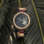Personalized Gifts For Him BOBO BIRD Wooden Watches Colored wood - Rainbow