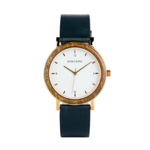 Green Sandalwood Wooden Watch for Women + Sunglasses + Wooden Bracelet Gift Box Set_5