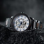 Skeleton Watches Automatic Mechanical Louro Preto Silevr