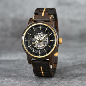 Men’s Automatic Mechanical Wooden Watch