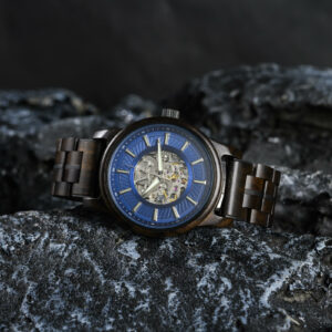 Men's-Automatic-Mechanical-Wooden-Watch-Handmade-of-Natural-Ebony-Limited-Edition-Collection-Pilot_1