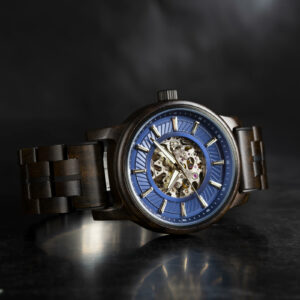 Men's-Automatic-Mechanical-Wooden-Watch-Handmade-of-Natural-Ebony-Limited-Edition-Collection-Pilot_3