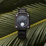 Men's Natural Wooden Watches Square Dial Chrono Luxury Quartz Personalized Wood Watch R14-1