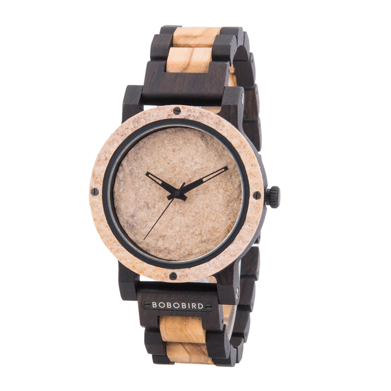 Natural Rock Maple Wooden Watch - Jupiter