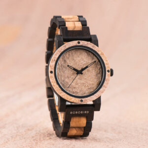 Natural Rock Maple Wooden Watch - Jupiter_26