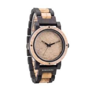 Natural Rock Maple Wooden Watch - Jupiter_3