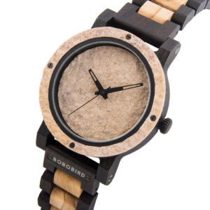 Natural Rock Maple Wooden Watch - Jupiter_4