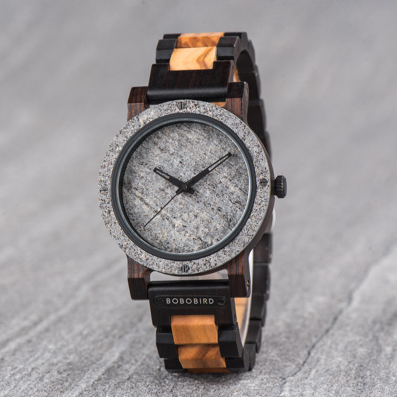 Natural Rock Maple Wooden Watch - Neptune