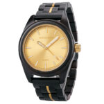 Natures Palette Wooden Watch Collection Ebony Midnight Gold Edition Watch T164 1 7