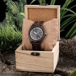 Nature's Palette Wooden Watch Collection Walnut Shadow Signature Watch T164-3_10