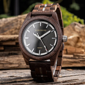 Nature's Palette Wooden Watch Collection Walnut Shadow Signature Watch T164-3_12