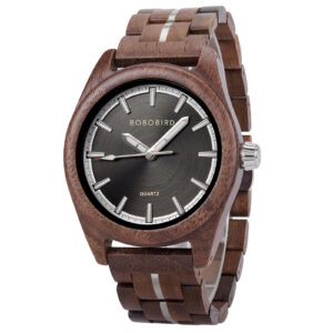 Nature's Palette Wooden Watch Collection Walnut Shadow Signature Watch T164-3_2