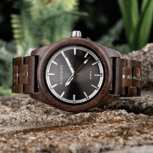 Nature's Palette Wooden Watch Collection Walnut Shadow Signature Watch T164-3_8