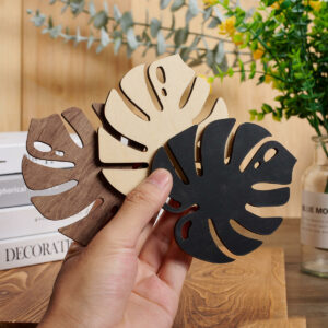Personalized Monstera Plants Coaster (3)