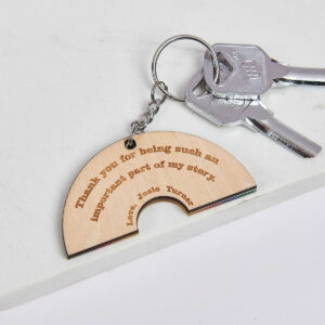Rainbow Thank You Teacher Reasons Keyring (2)