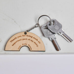 Rainbow Thank You Teacher Reasons Keyring (4)
