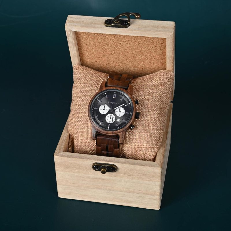 The Classic Collection Handmade Walnut Black 44MM Limited Edition – Superhero_5