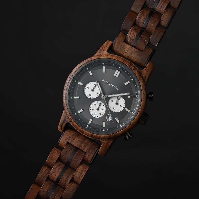The Classic Collection Handmade Walnut Black 44MM Limited Edition – Superhero_6