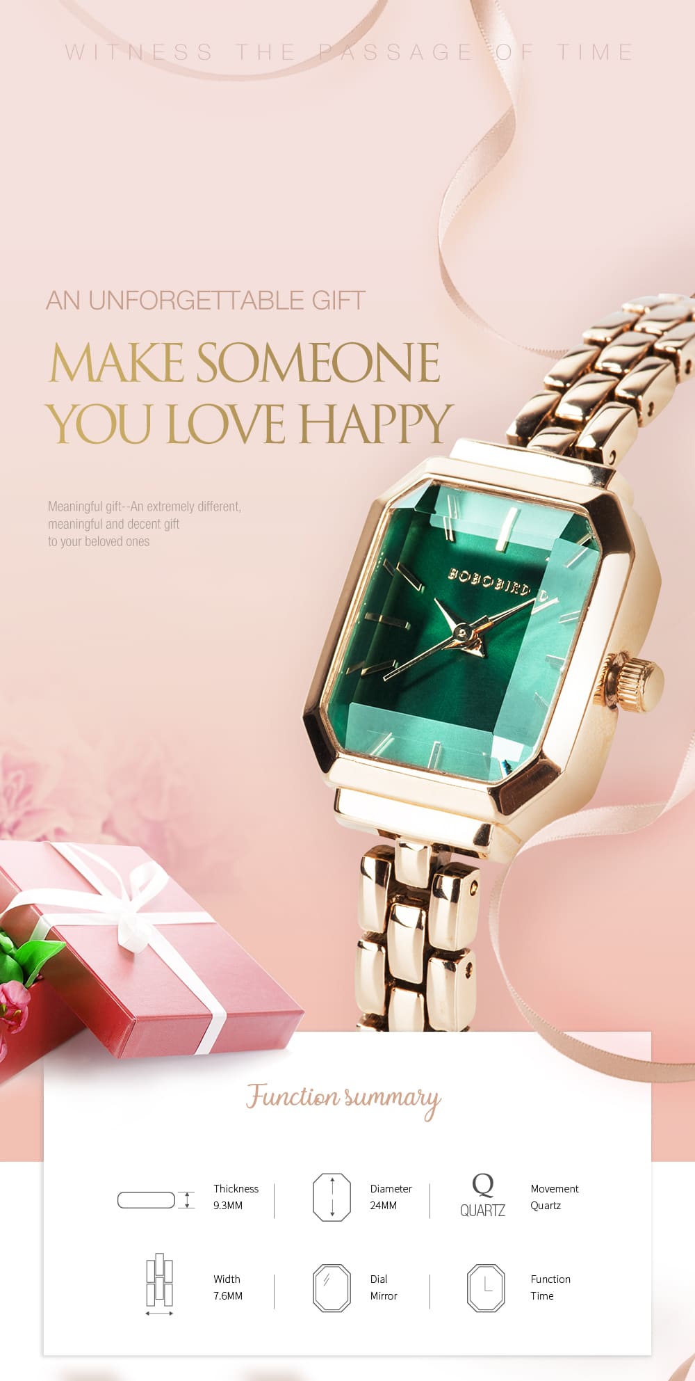 Womens Stainless Steel Simple Quartz Watch T10 3 1