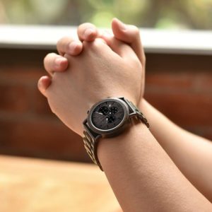 Wood Metal Watch Q26-4-jpg