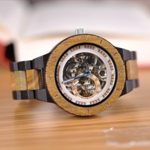 Wooden Mechanical Watch R05-4-jpg