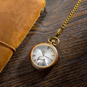 Wooden Pocket Watch