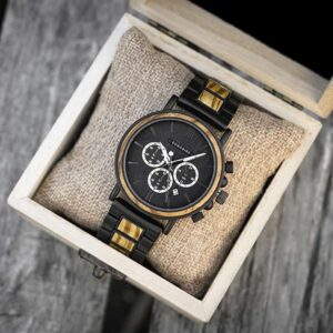 Wooden Watch Engraved Bobo Bird New Wooden Watch Men Top Brand Luxury Chronograph Military Quartz Watches GT050-1A-9