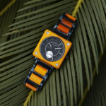 Wooden Watches for Men Luxury Stainless Steel & Natural Koa Wooden Chronograph watches R14-3