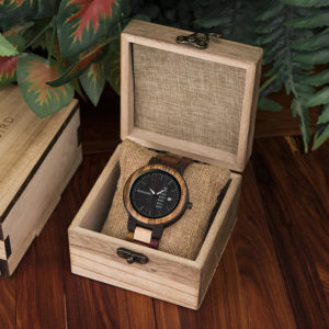 wooden watches for men Rainbow - Colored wood P14-1-5